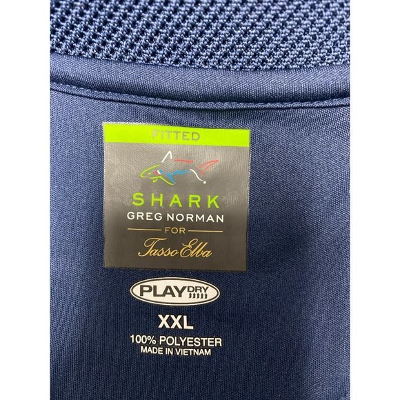 Greg Norman For Tasso Elba Polo Shirt - Picture 10 of 10